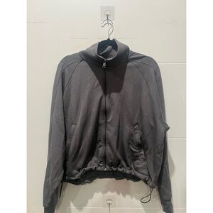 Abercrombie Zip Up Grey Jacket